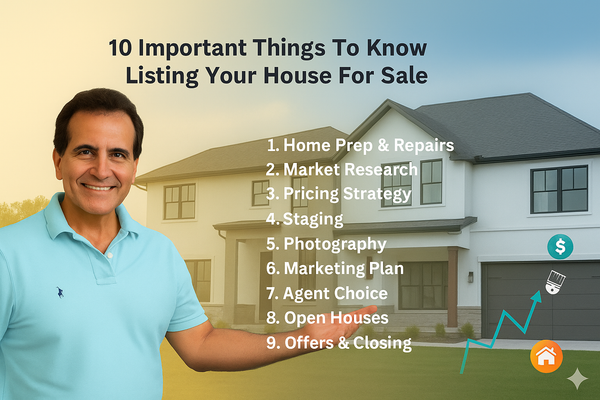 10 Important Things To Know Before Listing Your House For Sale