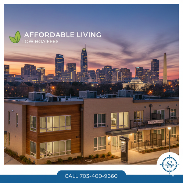 First-Time Home Buyer Condos in Arlington, VA with Low HOA Fees